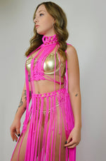 Xo Regal 2-Piece Macrame Cover-up