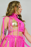 Xo Regal 2-Piece Macrame Cover-up